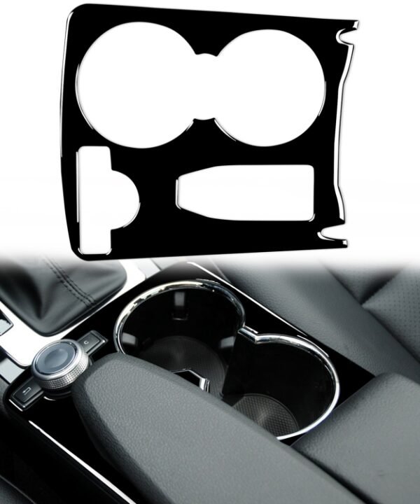 Car Left Drive Central Gear Panel Decorative Sticker For Mercedes-Benz 2007-2014 C-class W204 C180 C200 C300 C250 C63 AMG, US Ver., For C-class W204 07-14, Gear Panel, Left Drive