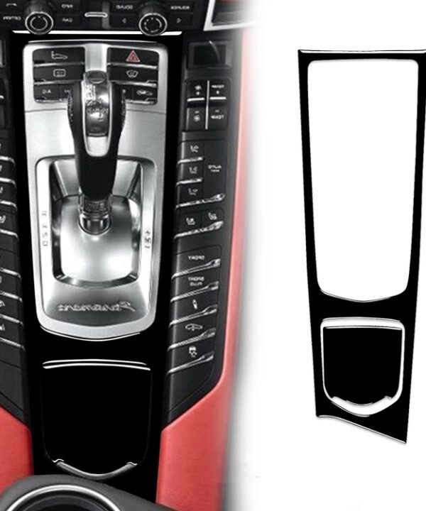 Car Right Drive Central Multimedia Panel Decorative Sticker For Porsche Panamera 2010-2016, For Panamera 2010-2016, Multimedia Panel, Right Drive