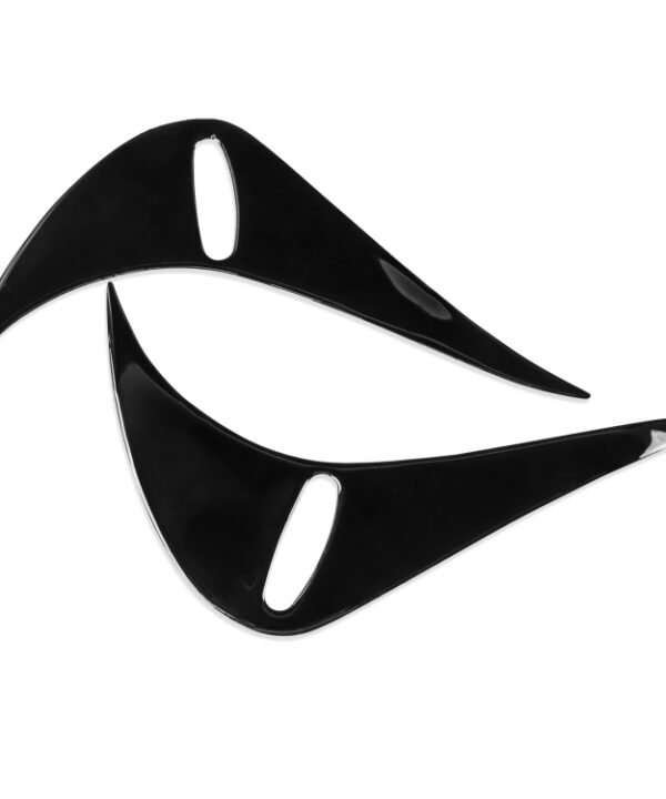 Pair Car Rear Lamp Eyebrow Soft Decorative Sticker for Toyota GT86 2013-2020