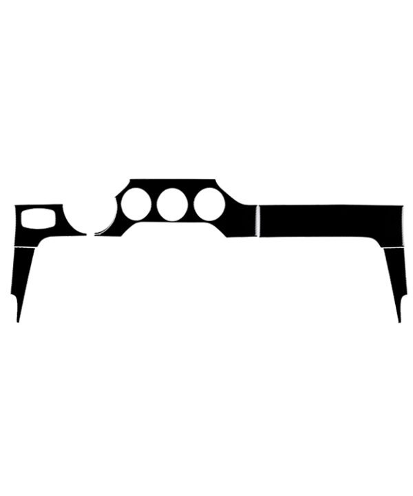 For Ford Mustang 2015-2020 Car Dashboard Panel Set Decorative Sticker, Left Drive, Dashboard Panel Set, Left Drive