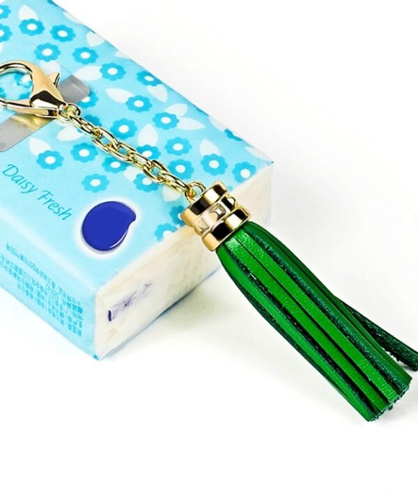 LS01 Tassel Zinc Alloy Keychain Car Hanging Bag Pendant
