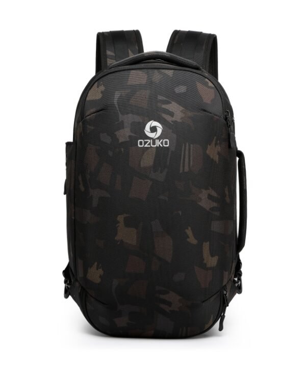 Ozuko 9216 Large Capacity Male Waterproof Business Outdoor Travel Shoulder Backpack Size: Large, 20 Inch