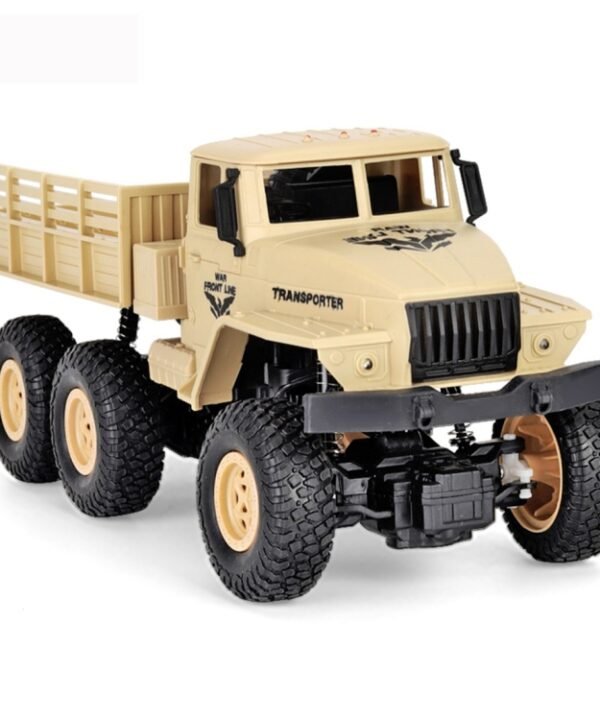 JJR/C 1:18 2.4Ghz 4 Channel Remote Control Dongfeng 7 Six-wheeled Armor Truck Vehicle Toy, Dongfeng 7 (Green), Dongfeng 7 (Yellow)