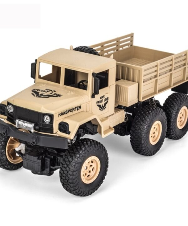 JJR/C 1:18 2.4Ghz 4 Channel Remote Control Dongfeng 8 Six-wheeled Armor Truck Vehicle Toy, Dongfeng 8 (Yellow), Dongfeng 8 (Green)