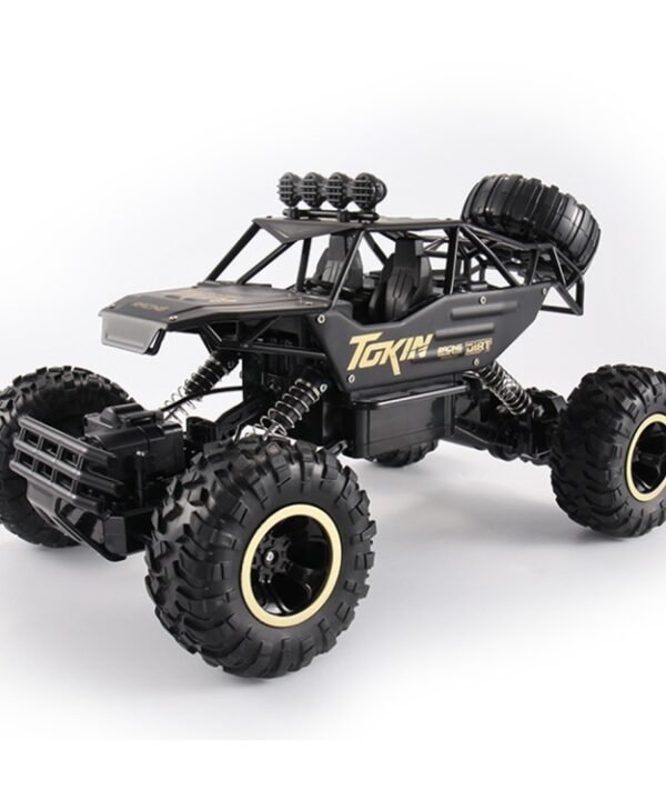 HD6026 1:12 Large Alloy Climbing Car Mountain Cross-country Four-wheel Drive Remote Control Car Toy, Size: 37cm, HD6026 1:12(Black), 6255 2.4GHz 1:16(Green), HD6026 1:12(Gold), HD6026 1:12(Red), HD6026 1:12(Silver)
