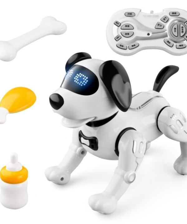 YDJ-K11 Programable Remote Control Robot Dog RC Toy, YDJ-K11(White), YDJ-K11(Yellow)