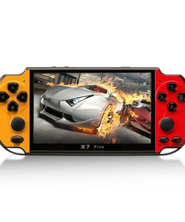 X7 Plus Retro Classic Games Handheld Game Console with 5.1 inch HD Screen & 8G Memory, Support MP4 / ebook, X7 Plus (Yellow + Red), X7 Plus (Yellow), X7 Plus (Blue + Red), X7 Plus (Blue), X7 Plus (Red)