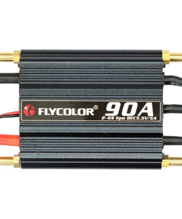 Flycolor Flymoster Series 90A 2-6S Waterproof Electronic Speed Controller for RC Boat