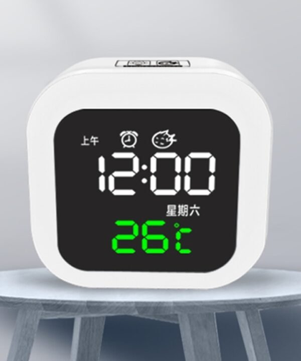 USB Home Smart Clock with Night Light & Memory Function & LED Display