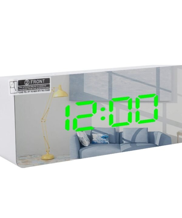 TS-S69-R Multifunctional LED Alarm Clock Battery / Plug-in Charging Dual-purpose Make-up Mirror Clock, TS-S69-G, TS-S69-HW, TS-S69-R