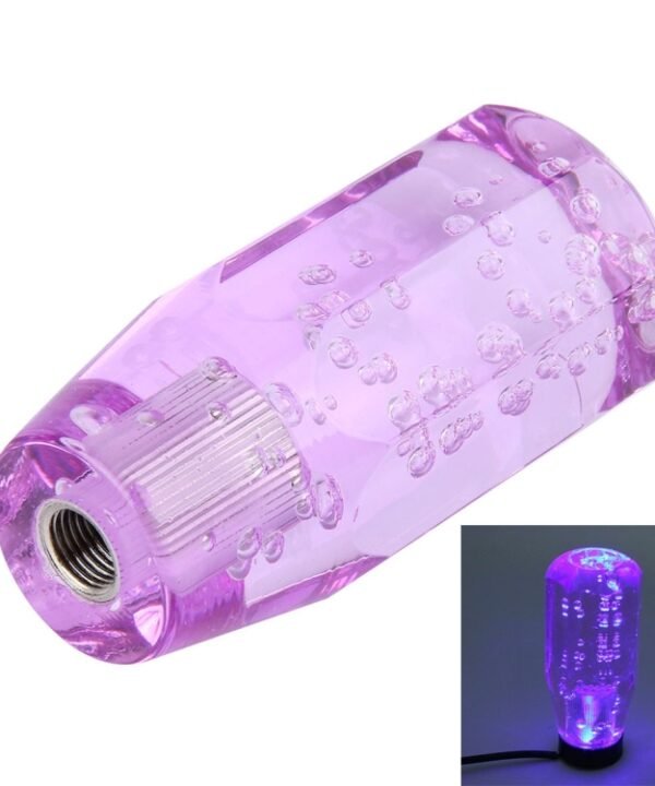 Crystal Car Breathing Racing Dash LED Magic Lamp Gear Head Shift Knob with Base, Size: 10.0 * 4.5 * 3.2 cm(Red and Blue), Size: 10.0 * 4.5 * 3.2 cm(Purple), Size: 10.0 * 4.5 * 3.2 cm(Red), Size: 10.0 * 4.5 * 3.2 cm(Transparent)