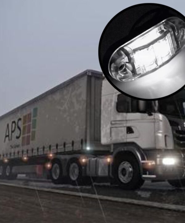 10 PCS DC 10-30V Car Truck Trailer Piranha 3-LED Side Marker Indicator Lights Bulb Lamp, Light Color: White