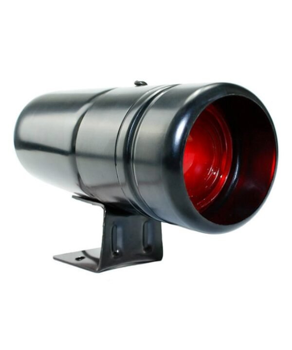 Universal Car / Motorcycle Red Light Led Adjustable Tachometer RPM Tacho Gauge Pro Shift Light
