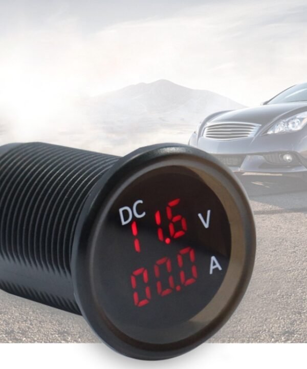 B3613  IP67 Waterproof Car Modification 4.5-30V Voltmeter + Ammeter