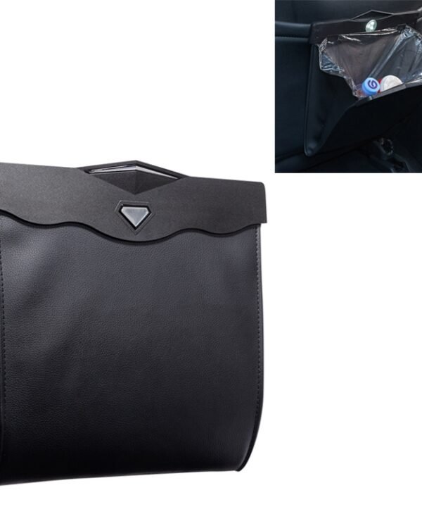 Car Multifunctional LED Design Hanging Folding Garbage Bin Storage Box