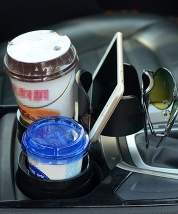 SB-1088 5 in 1 Auto Multi-functional Cup Holder Smartphone Drink Sunglasses Card Coin Small Accessories Holder, SB-1088(Pink), SB-1088(Blue）, SB-1088(Green), SB-1088(Black)