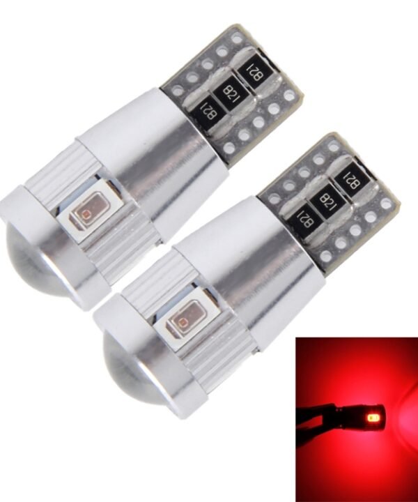 2 PCS T10 3W 6 SMD-5630 LEDs Error-Free Canbus Car Clearance Lights Lamp, DC 12V, 6 SMD-5630 LEDs