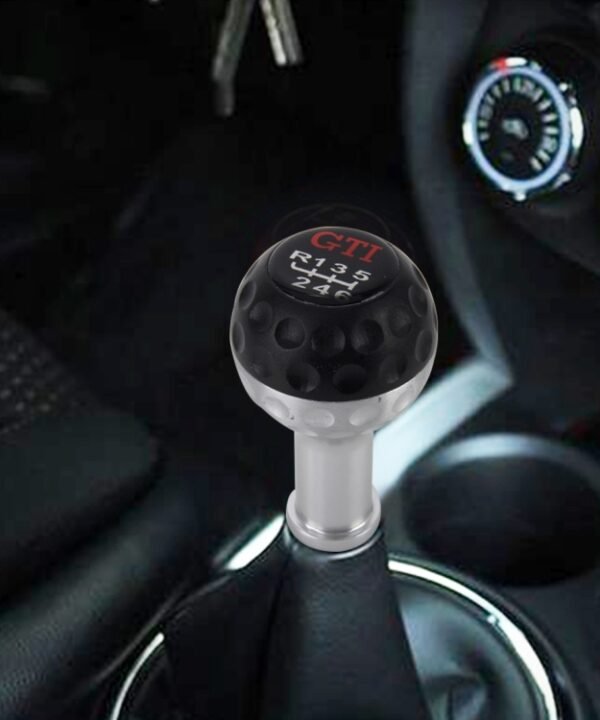 Universal Manual or Automatic Gear Shift Knob Fit for All Car, Black, Blue, Red, Silver