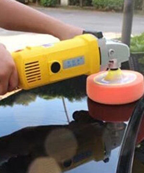 Polishing Disc Auto Polishing Machine Dedicated Sponge Wheel Wax Polishing Sponge Decontamination Sponge,Screw Hole Diameter:14mm