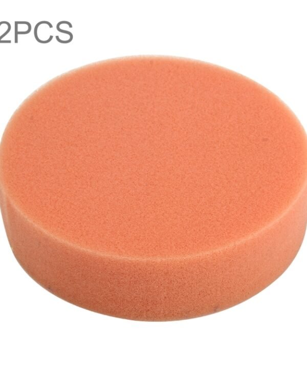 12 PCS Car Wax Sponge Round Sponge High-density Sponge,Size:9.8*9.8cm