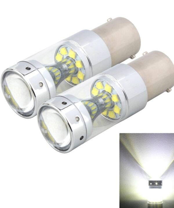 2 PCS 1156 60W 1200 LM 6000K Car Auto Brake Lights Turn Light Backup Light with 12 CREE XB-D Lamps, DC 12V, 1156