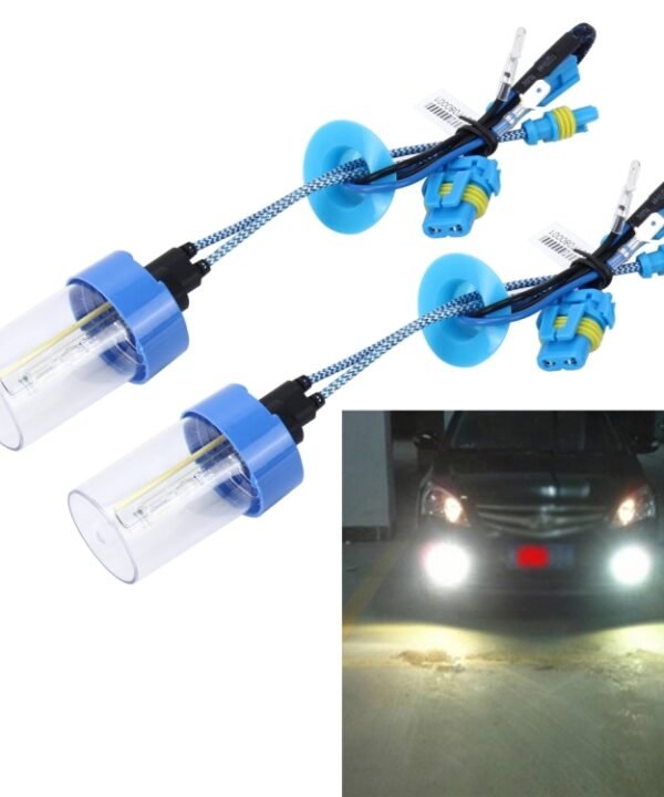 2 PCS 9005 55W 4300K HID Bulbs Xenon Lights Lamps, AC 12V