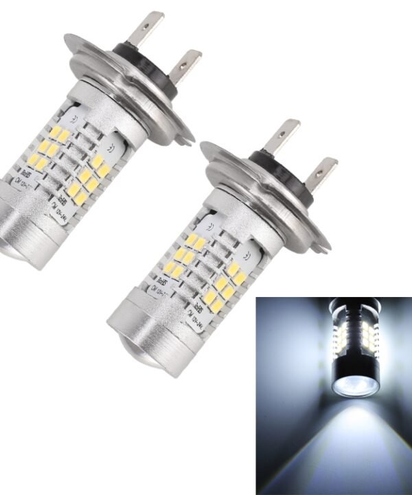 2 PCS H7-2835 10.5W 780LM 6500K 21 SMD 2835 LEDs Car DRL Headlights, DC 12~24V, H7