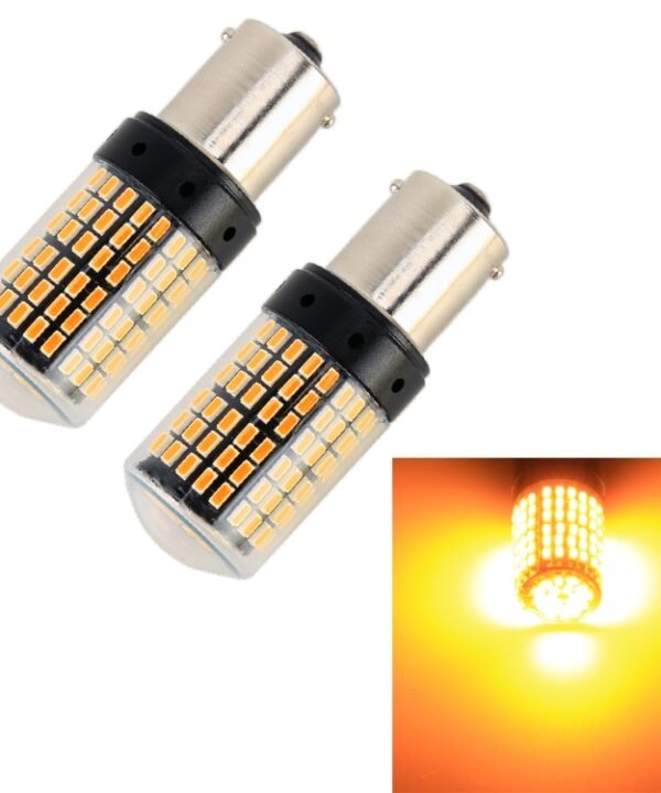2 PCS 1156 / BA15S DC12V / 18W / 1080LM Car Auto Turn Lights with SMD-3014 Lamps, 1156 / BA15S