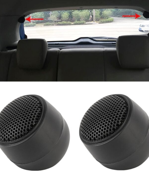 2 PCS T120 10W 98dB Car Dome Tweeter Audio Loudspeaker Treble Speaker