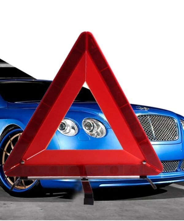 Reflecting Warning Triangle