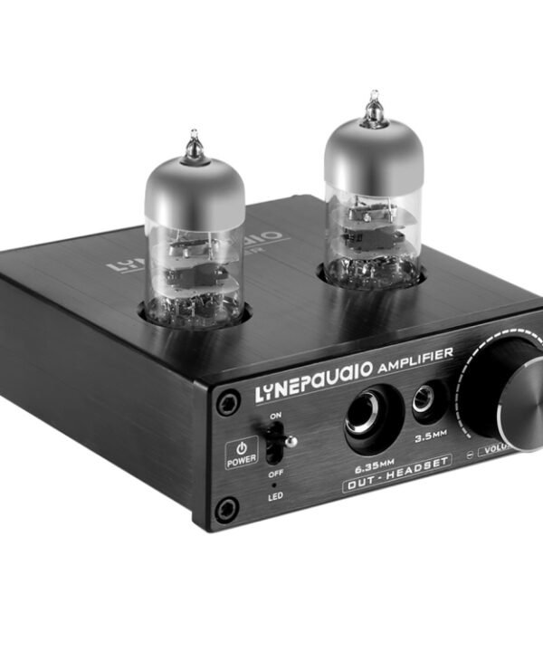 LINEPAUDIO A962 HiFi 6J9 Vacuum Tube Power Headphone Amplifier USB ASIO Sound Card, A962