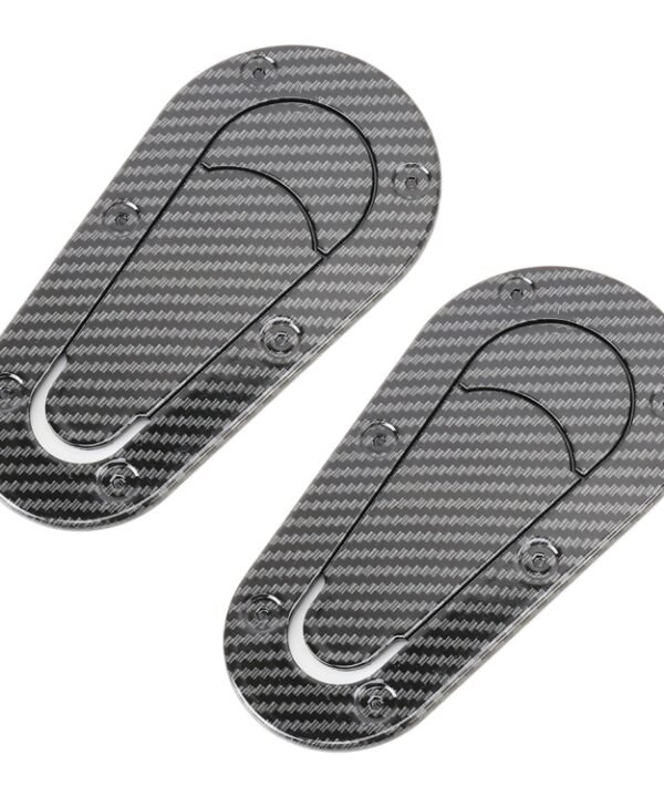 2 PCS Car Imitation Engine Lock Body Decorative Sticker