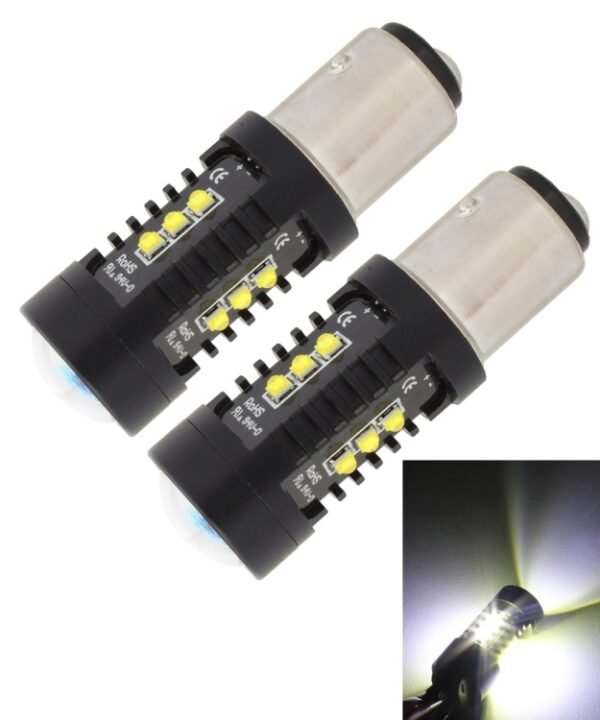 2 PCS MZ 10W 1080LM 5500K 1157 12 XB-D LED Car Brake Lights BAY15D Reverse Lamps Car Tail Parking Light Auto Turn Signals, DC 12-24V, 1157
