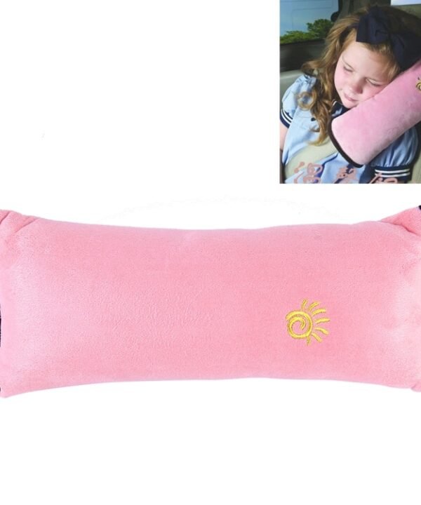 2 PCS Children Baby Safety Strap Soft Headrest Neck Support Pillow Shoulder Pad for Car Safety Seatbelt