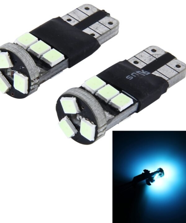2 PCS T10 5W SMD 2835 9 LED Car Clearance Lights Lamp, DC 12V, 2835-9smd LED