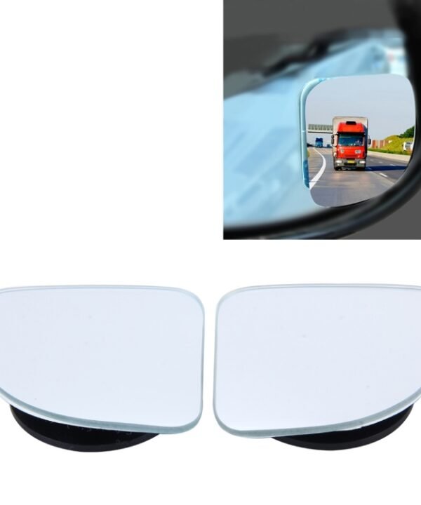 2 PCS ACP-005 Car Blind Spot Rear View Fix/360 Degree Angle Adjustable Wide Angle Mirror