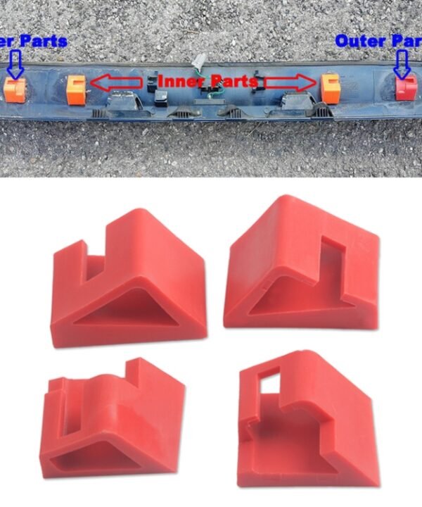 Car Boot Handle Tailgate Repair Clips for Nissan Qashqai 2006 - 2013