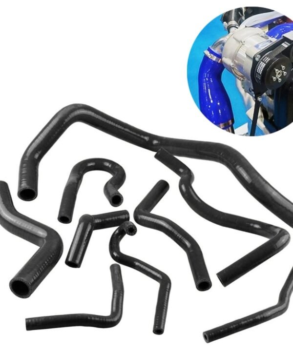 9 PCS Auto Silicone Radiator Hose Kit for Honda Civic D15 D16 EG EK 1992-2000, For Honda