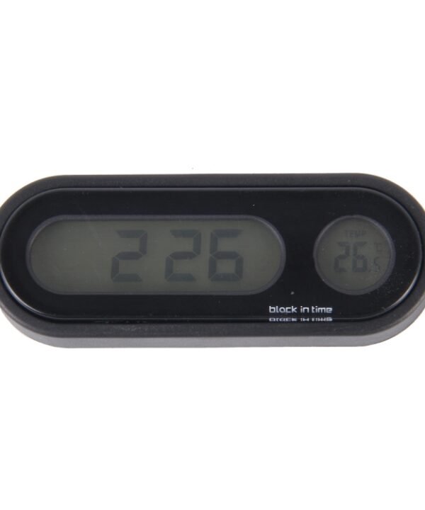 Multi-Function Digital Temperature Thermometer Clock LCD Monitor Battery Meter Detector Display