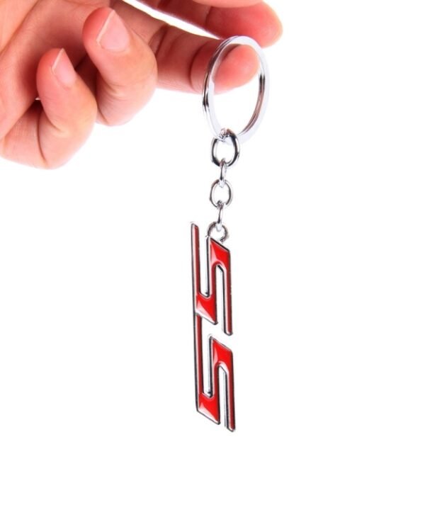 Modified Car Keychain Waist Hung With Figures Shape Decoration