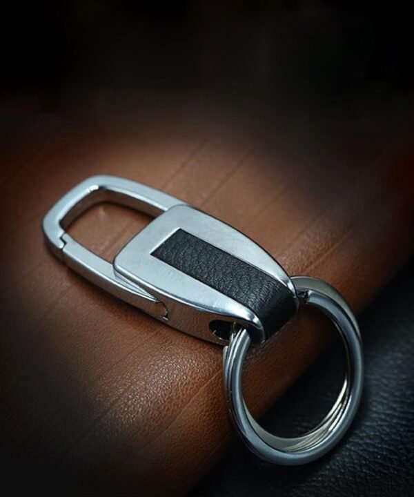 Double Ring Metal Key Chain Metal Car Key Ring Multi-functional Tool Key Holder Key Chains Rings Holder For Car Key Rings