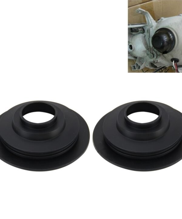2 PCS Universal Car LED Headlight HID Xenon Lamp Silicone Dust Cover Seal Caps LED Headlight Seal Dust Seal Cover Dust Cover for H4 H13 9004 9007