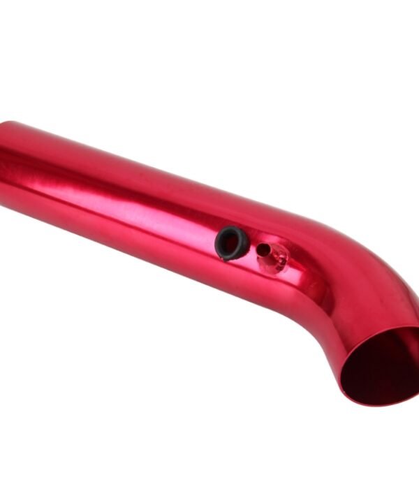 Universal  Air Intakes Short Cold Racing Aluminium Air Intake Pipe Hose with Cone Filter Kit System(Red)
