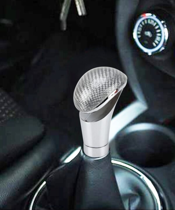 Universal Car Gear Shift Knob Modified Car Gear Shift Knob Auto Transmission Shift Lever Knob Carbon Lead Gear Knobs