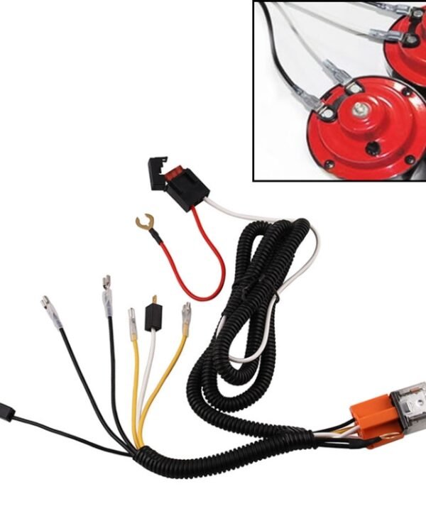 12V Horn Wiring Harness Relay Kit for Car Truck Grille Mount Blast Tone Horns