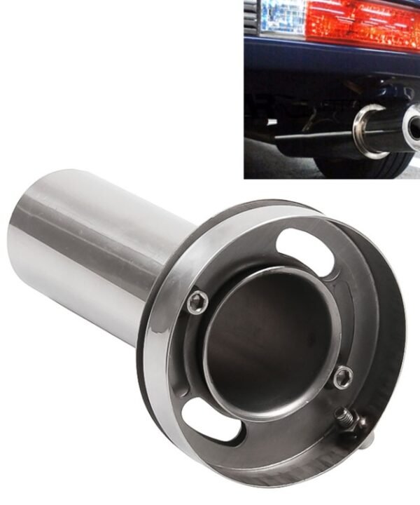 4 inch Universal Car 304 Stainless Steel Exhaust Pipe Muffler Unadjustable Tail Muffler Tip