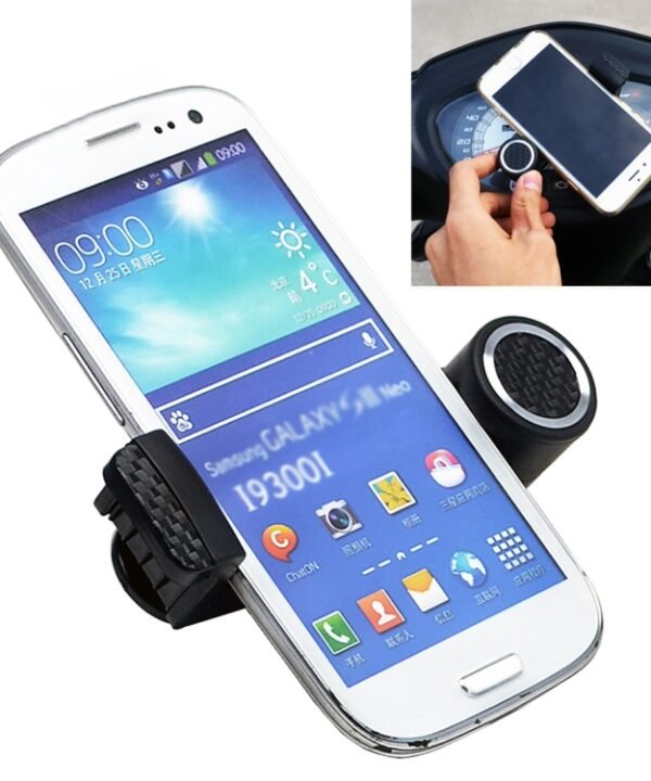 3R-1008 Universal Car Simple Style Mount Bracket Phone Holder for 55-77mm Mobile Phone