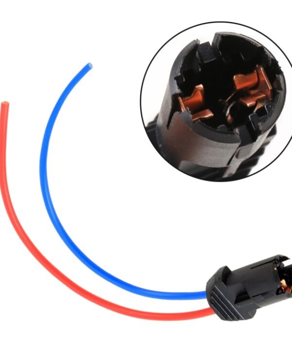 T10 Halogen Lamp Bulb Holder Base with Wire
