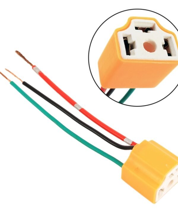 Relay Holder Base with Wire
