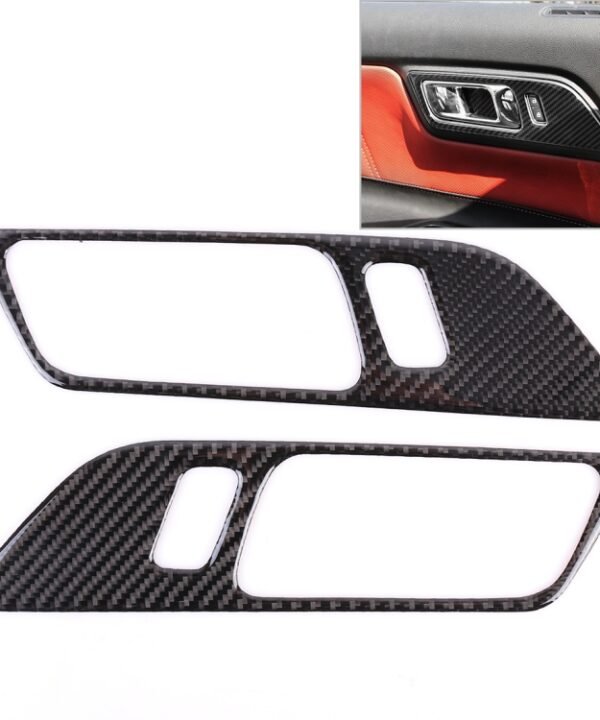 2 PCS Car Door Handle Decorative Sticker for Ford Mustang 2015-2020
